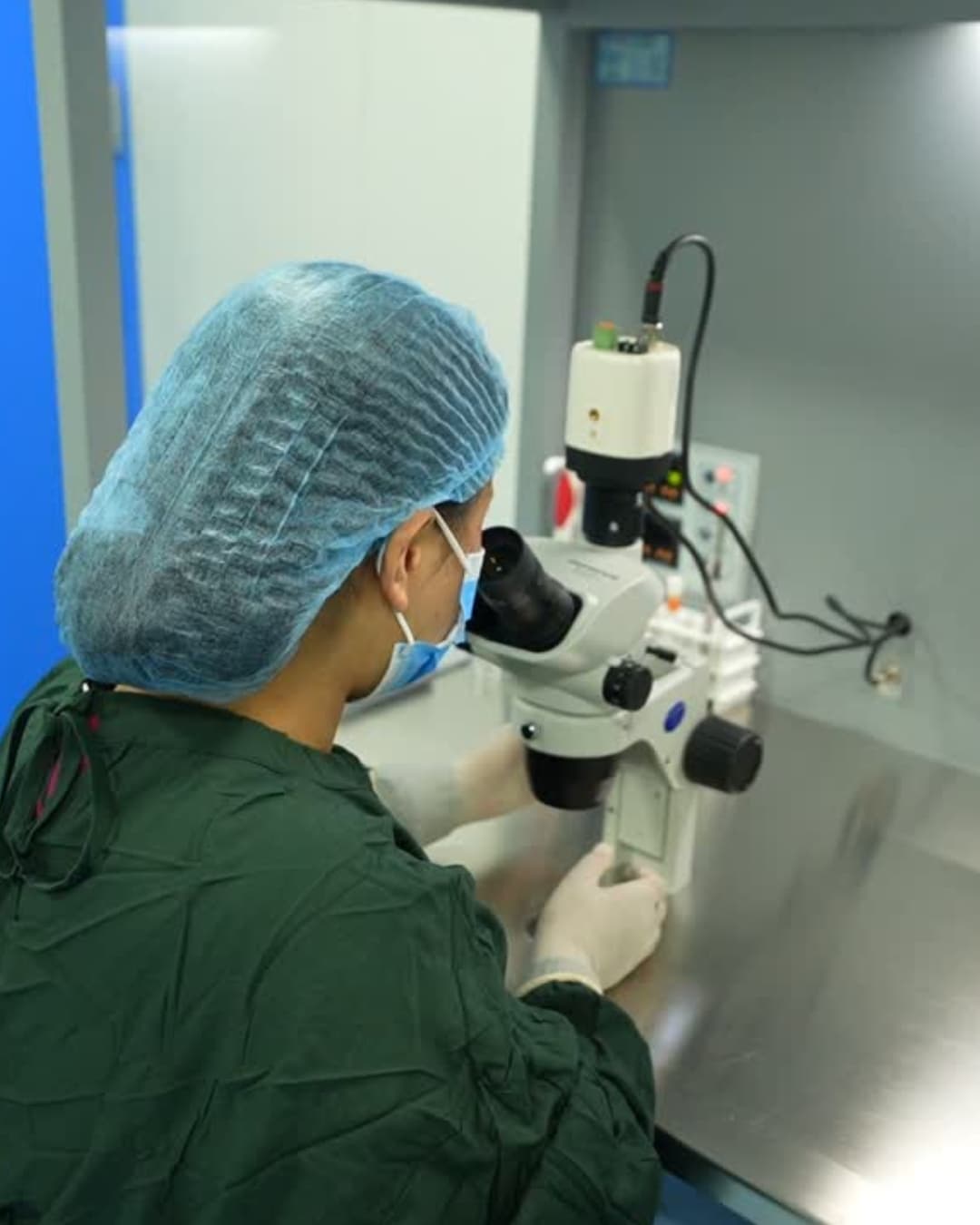 Modern fertility laboratory